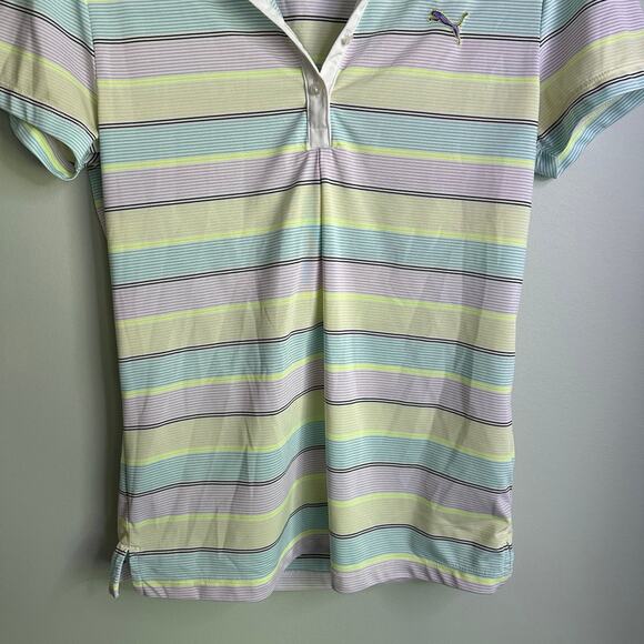 Puma Women’s size medium golf Polo, multicolored - Picture 4 of 8